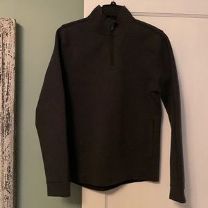 NWOT Lululemon 1/4 Zip Mens Performance Jacket - Charcoal